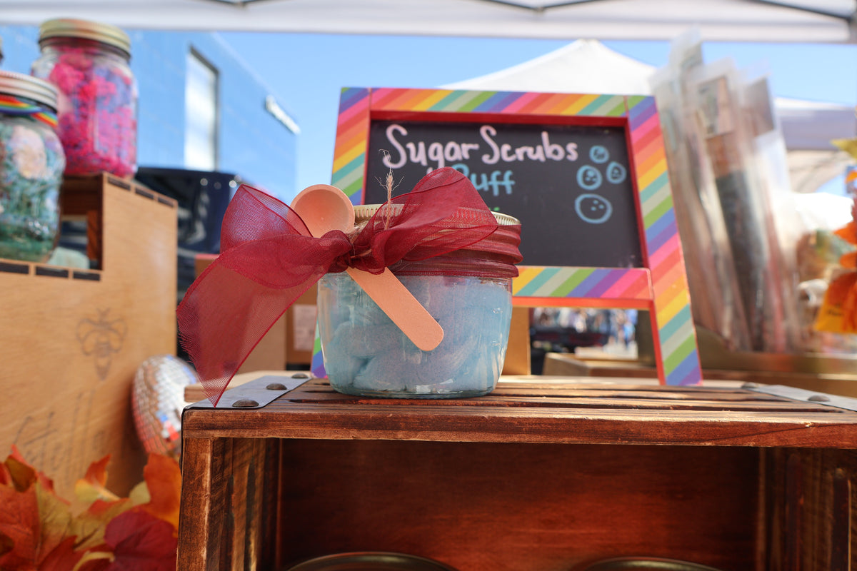 Stella Bleu Sugar Scrubs Puff