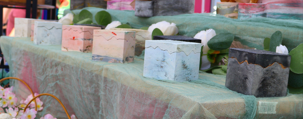 Puzzle Box Candles | 3 oz Hand-Poured Scented Candle | Cement Vessel | Stella Ray Miscellaneous