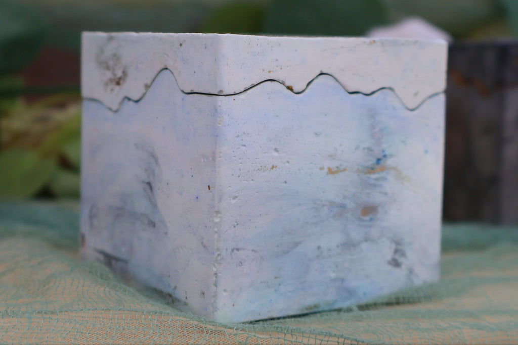 Puzzle Box Candles | 3 oz Hand-Poured Scented Candle | Cement Vessel | Stella Ray Miscellaneous