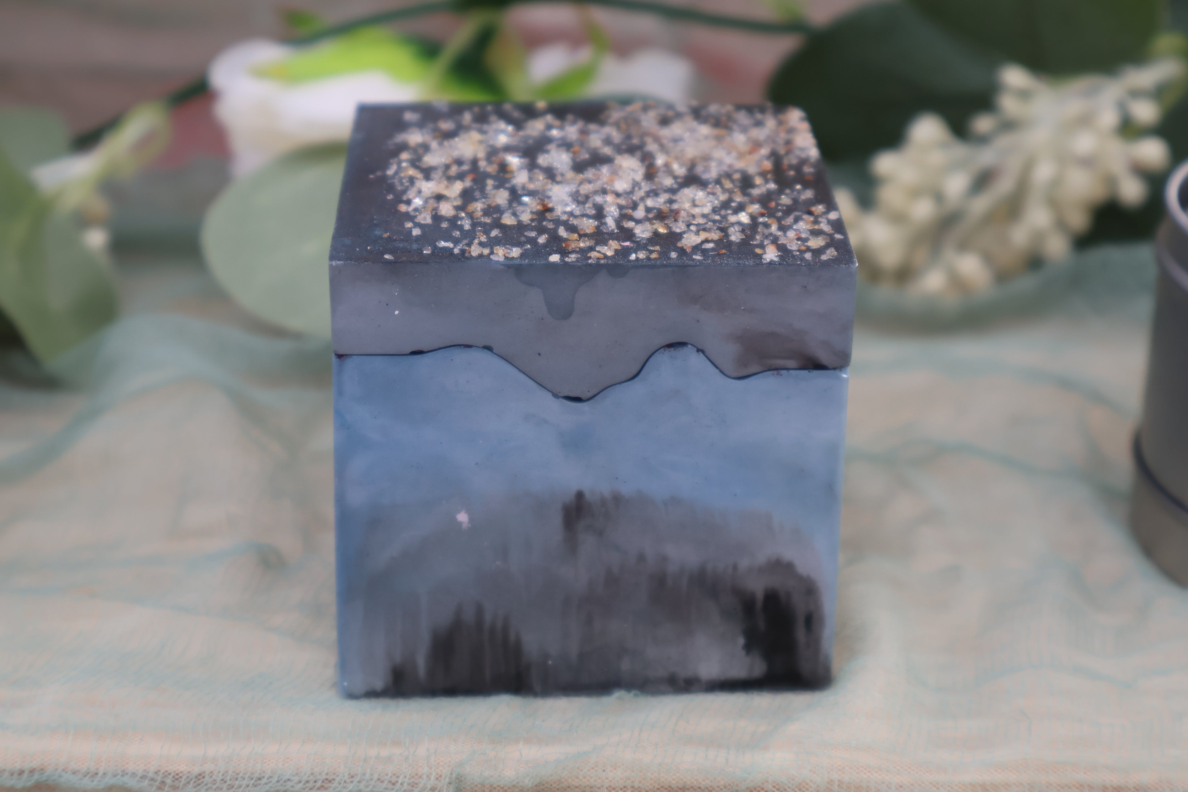 Puzzle Box Candles | 3 oz Hand-Poured Scented Candle | Cement Vessel | Stella Ray Miscellaneous