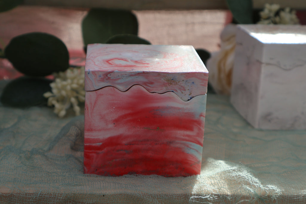 Puzzle Box Candles | 3 oz Hand-Poured Scented Candle | Cement Vessel | Stella Ray Miscellaneous