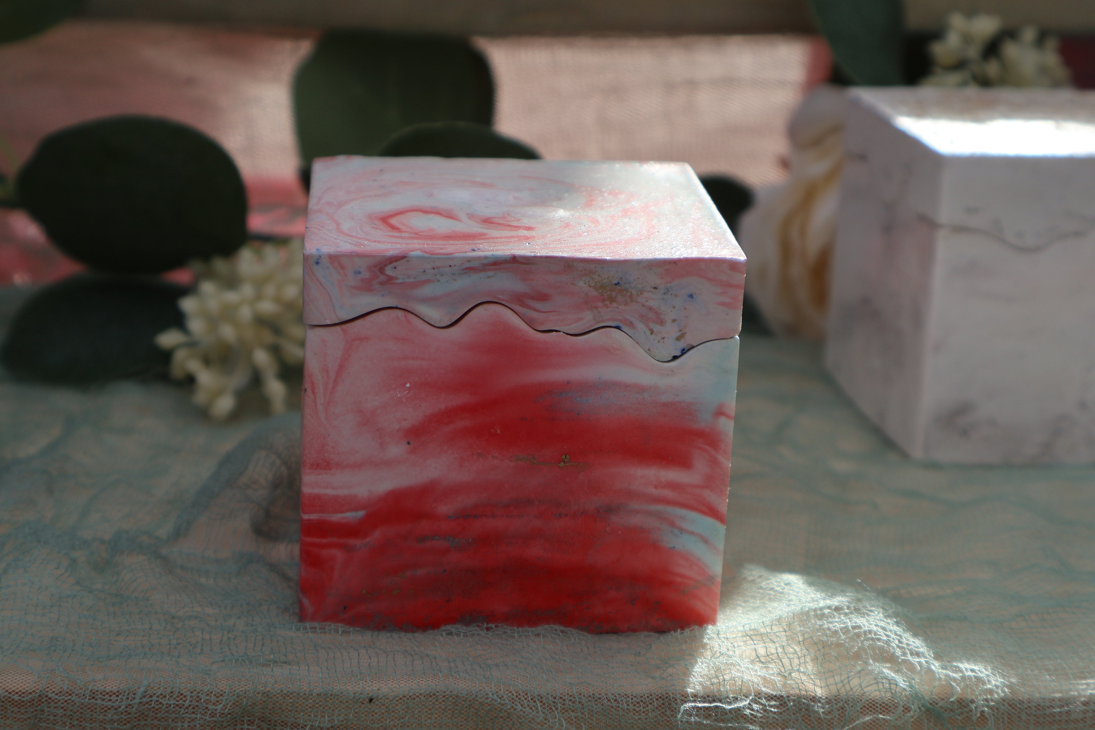 Puzzle Box Candles | 3 oz Hand-Poured Scented Candle | Cement Vessel | Stella Ray Miscellaneous