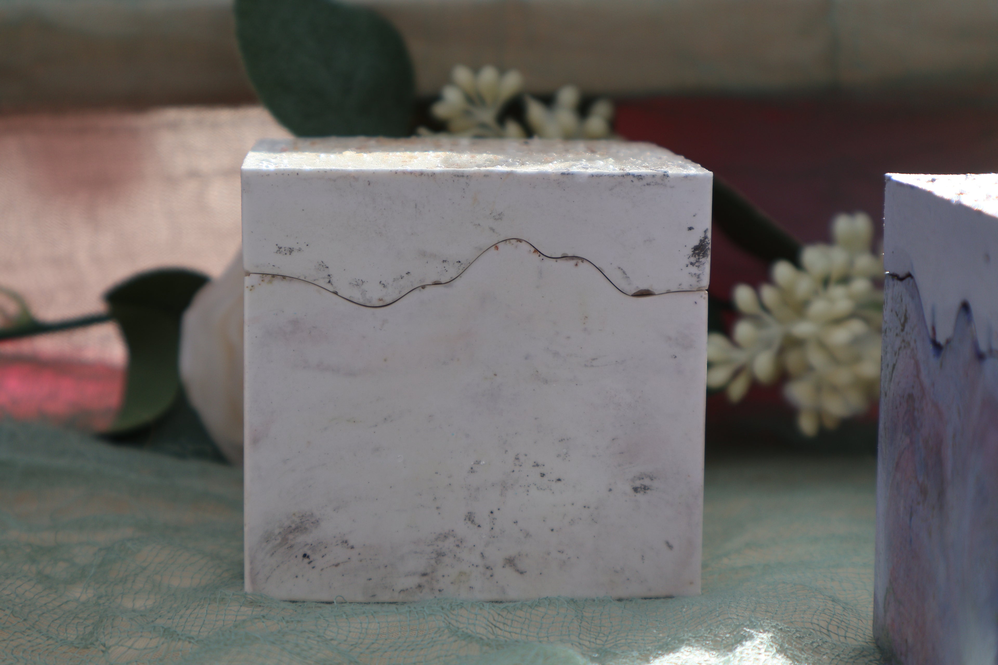Puzzle Box Candles | 3 oz Hand-Poured Scented Candle | Cement Vessel | Stella Ray Miscellaneous