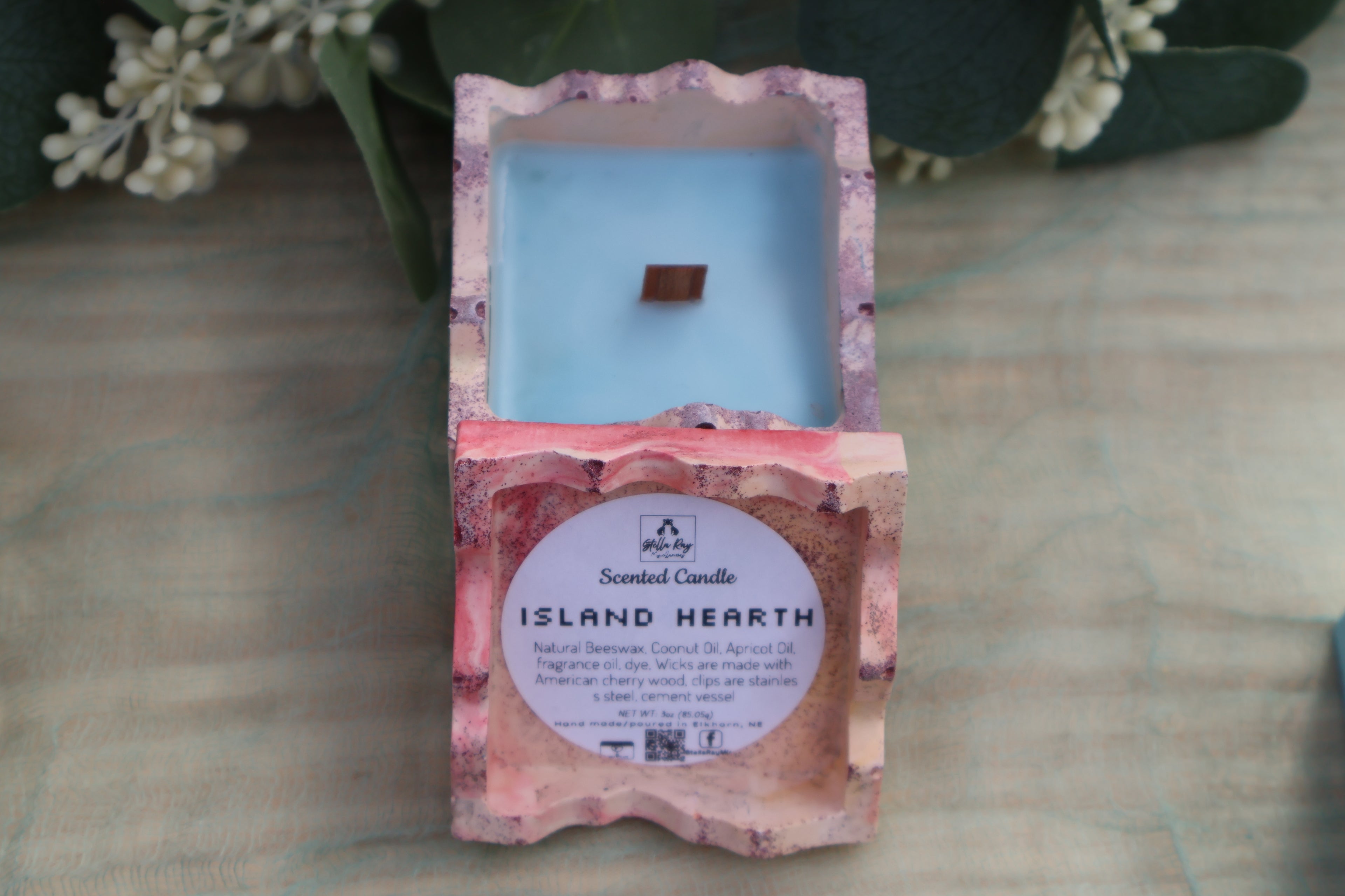 Puzzle Box Candles | 3 oz Hand-Poured Scented Candle | Cement Vessel | Stella Ray Miscellaneous